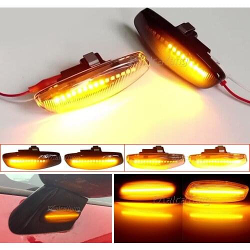 For Citroen C4 Coupe Picasso C3 C5 X7 DS3 DS4 Peugeot 207 308 RCZ 6325G5 LED Turn Signal Side Marker Light Dynamic Flasher