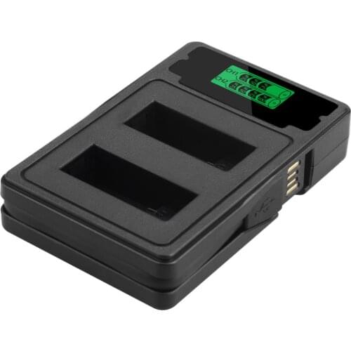 For GoPro HERO 9 black 2-channel battery charger with charging cable 2-channel battery charger for Gopro Hero 9