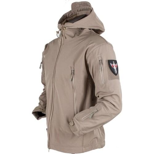 Softshell Jacket Outdoor Fleece Coat Tactical Waterproof Jacket Men Climbing Trekking Fishing Jackets Field Survive 8 Colors