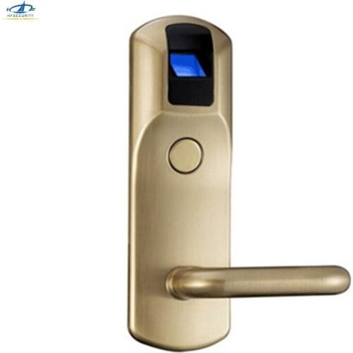 HFSECURITY Biometric Fingerprint Door Locks Security Access Control Digital RFID Door Lock High Quality Locks For Hotel