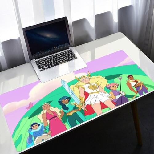 She-Ra And The Princesses Of Power Gaming Mouse Pad Super Anime Laptop Keyboard Pad Large Gaming Mouse Mat Quality MousePad LOL