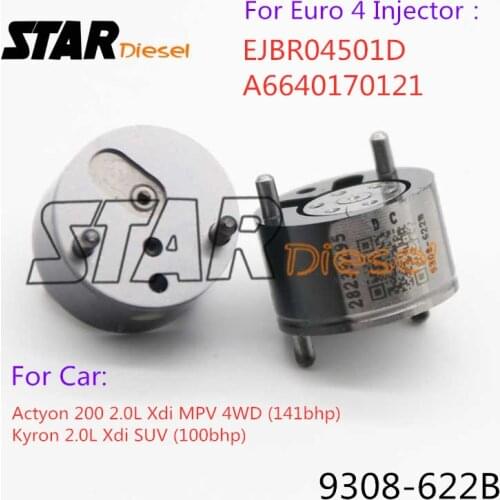 STAR diesel Euro 4 9308-622B Common Rail Injector Control Valve For EJBR04501D A6640170121 Ssangyong Actyon Kyron