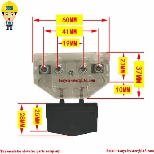 M4NP0012 Elevator Door Switch Contact Use for Fermator Thyssen