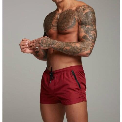 Mens Gym Fitness Shorts Bodybuilding Jogging Workout Male Short Pants Sport Run Breathable Quick Drying Mesh Sweatpants