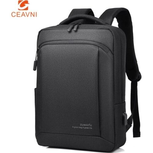 CEAVNI Laptop Backpack Men Business 15.6 Inch Waterprof USB Backpacks Bag Back Pack Boy Shool Big Daypack Male Rucksack Mochila