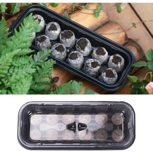 Seedling Nursery Trays Starter Box Greenhouse Plant Flowers Germination Kit Set