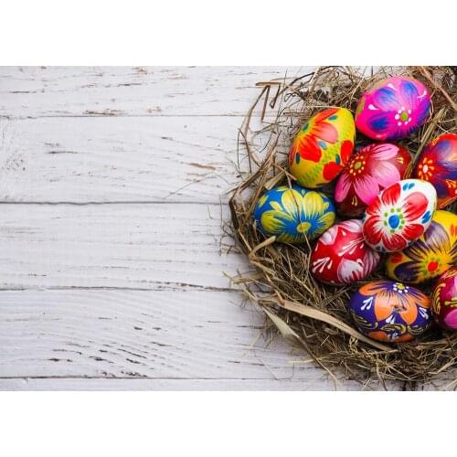 Easter eggs Wood texture color dragon egg small ornaments children take photos newborn photos background photography background