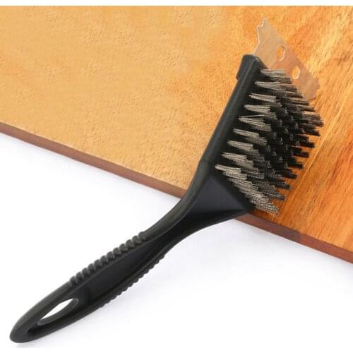 BBQ Grill Brush Cleaner Stainless Steel Scraper Barbecue Cooking Clean Tool Accessories