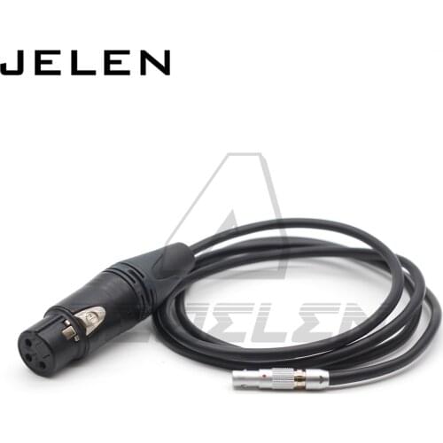 Straight 5-pin to 3.5/ xlr 3pin female / XLR 5pin female for ARRI MINI audio cable