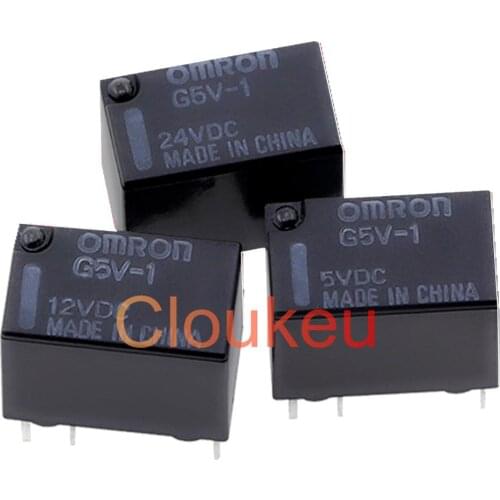 Relay G5V-1-5VDC 12VDC 24VDC 1A 6pin