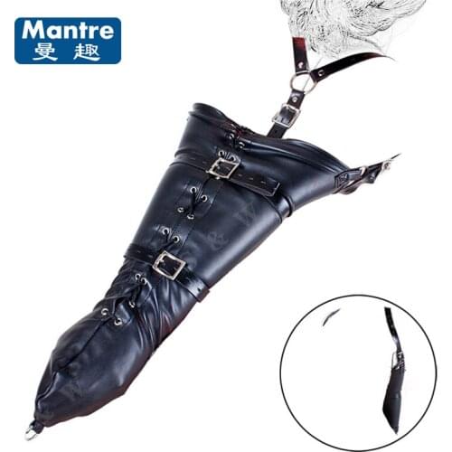 Fetish Wear Arm Binder Restraint Slave Role Play Kit Sex Toys for Couples Adult Bondage Sex Products