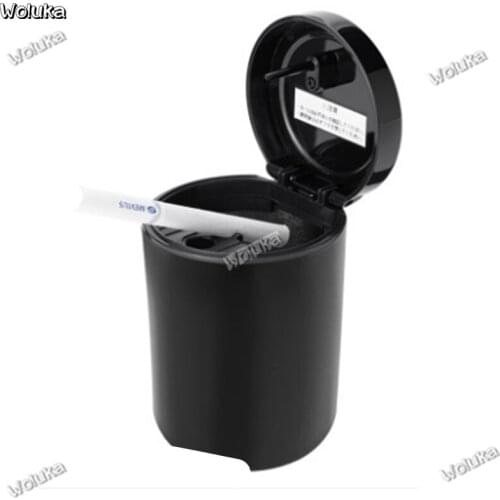 Stylish and durable high temperature resistant semi-closed multi-purpose LED lamp car ashtray CD50 Q06