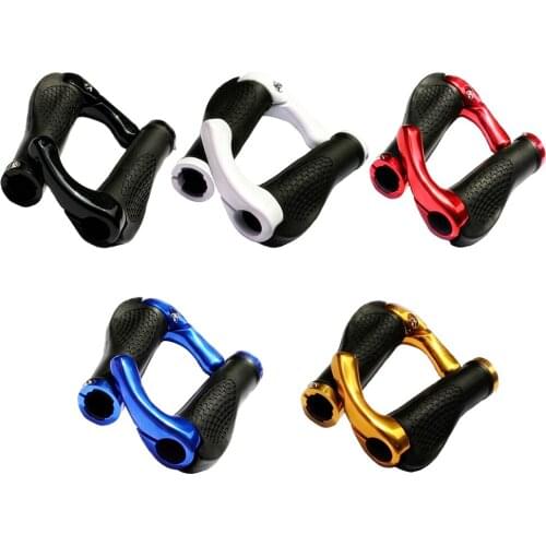 Cycling Mountain Bicycle Grips Lock Bicycle Handlebar Grips Handle Bar Grip End LOCK-ON Bicycle Accessories
