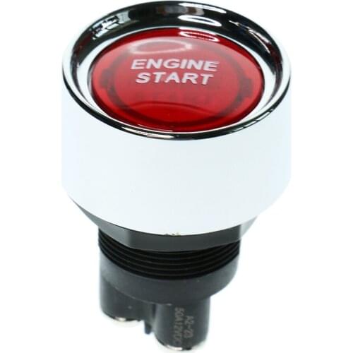 High Quality 50A 12V Car Truck LED Engine Ignition Start Stop Push Button Switch Conversion Kit