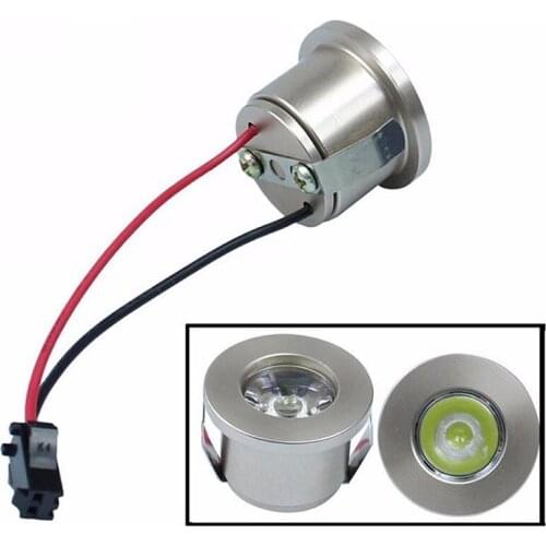 1W /3W LED White/Warm White AC 85-265V Mini Surface Mounted Light Led Downlight Jewelry Cabinet Lamp LED Mini Spotlight Lamp