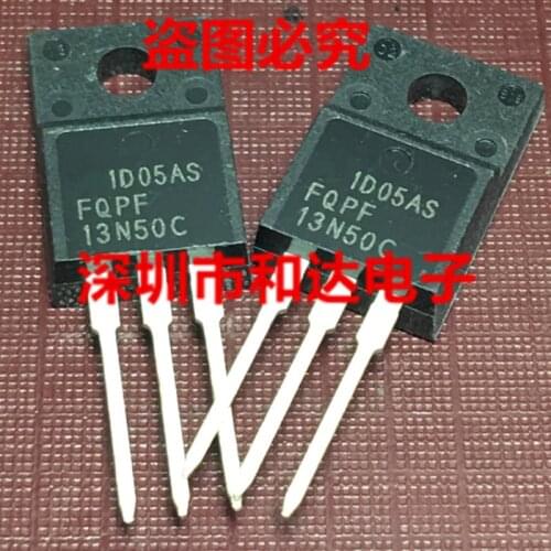 10PCS FQPF13N50C TO-220F 13N50C TO220F FQPF13N50 TO-220 13N50