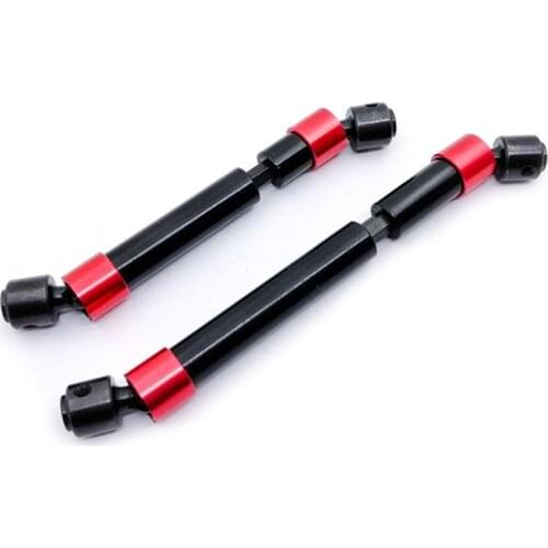 2PCS TRX4 Metal CVD Drive Shaft for 1/10 RC Car Crawler 312/324MM Wheelbase For TRAXXAS TRX-4 Front and Rear Drive Shaft