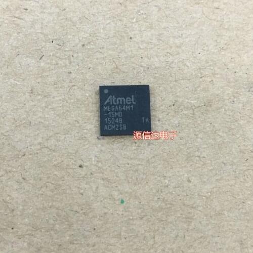 Brand new original ATMEGA64M1-15MD QFN 8-bit microcontroller imported from stock