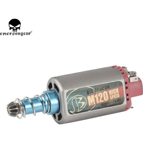 Big Dragon M120 Ultra High Speed Motor Long Type Electric Machinery Long Axis For M16 M4 MP5 G3 P90 For AEG Airsoft Hunting
