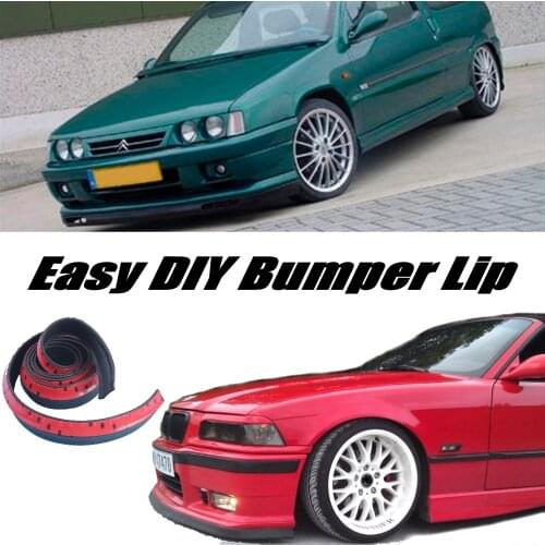 NOVOVISU Bumper Lip Deflector Lips For Citroen ZX Front Spoiler Skirt For Car Tuning View / Body Kit / Strip