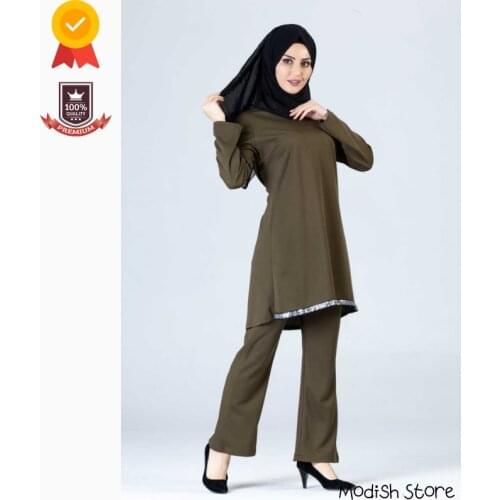 Hijab Combines With Stamp For Women 2021 Large Sizes Muslim Fashion Turkish Dresses European Clothing Kaftan Ramadan Eid Mubarak