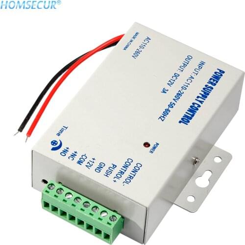 HOMSECUR Power Supply DC 12V for Door Access Control Brand NEW