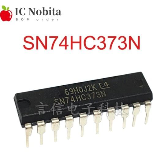 2PCS SN74HC373N DIP20 74HC373N 74HC373 DIP CD74HC373E DIP-20 Chip IC New Original Good Quality