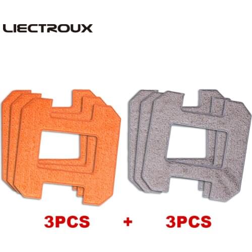 For X6) Mop for LIECTROUX Window cleaning robot X6, 6pcs/pack