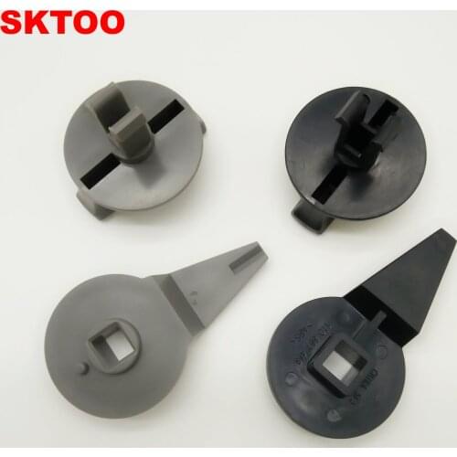 SKTOO for Volkswagen Touran trunk box Luggage lock Tail box buckle Triangle warning card bracket knob 1T0 867 468