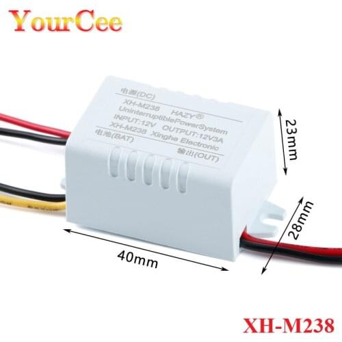 XH-M238 Power Module Mini UPS Uninterruptible Emergency Power supply Module Switching Power Failure Automatic Switching Battery