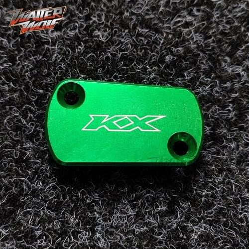 Rear Brake Fluid Oil Cover For KAWASAKI KX 125 250 450 250F KFX 450R 300R 230R Motorcycle Accessories Reservoir Cap Motor Bike