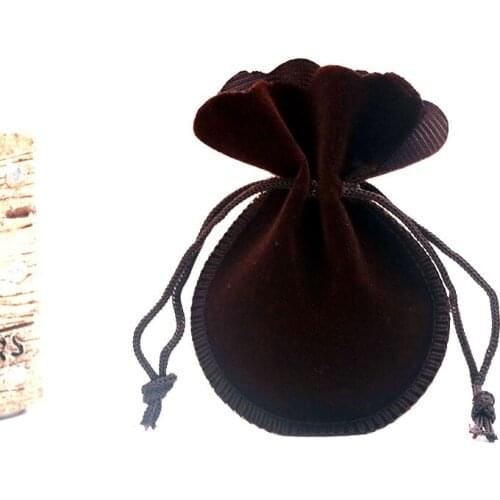 500pcs/lot CBRL velvet drawstring jewelry bag/pouch for decorations/necklace Size can be customized Various colors wholesale