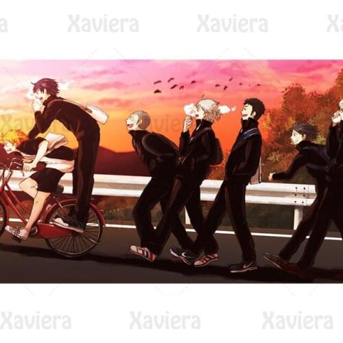 5D Diy Diamond Painting Anime Volleyball Teenager Cartoon Comics Full Circle Diamond Embroidery Home Decoration Teen Bedroom