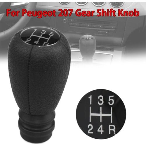 Car 5 Speed Gear Shift Lever Knob Lever Head for Peugeot 207 Citroen Saxo Xsara Xantia C2 C3 C4