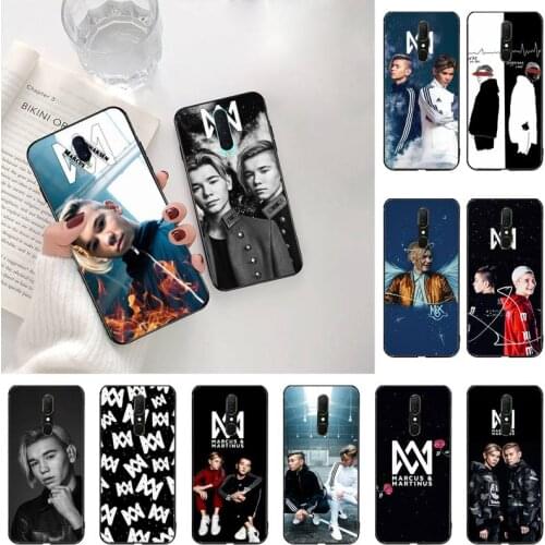 CUTEWANAN Marcus and Martinus Phone Case Cover For Oppo A5 A9 2020 A5S Reno2 z Renoace 3pro Realme5Pro