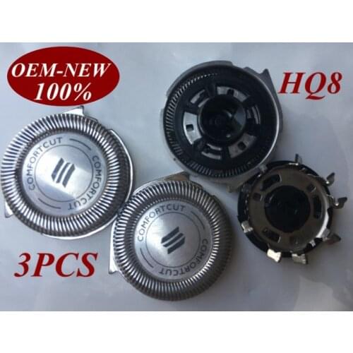 3Pcs HQ8 Replace head razor blade for Philips HQ8870 HQ8880 HQ8882 HQ8890 HQ8894 HQ7300 HQ7360 HQ7380 HQ7390 HQ7740 HQ7141
