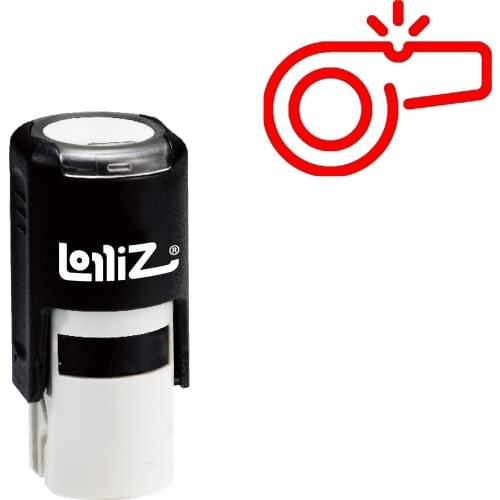 LolliZ Whistle Self-Inking Rubber Stamp - Modern Symbol Series
