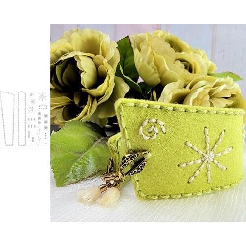 2021 New Flower Branch Strip Metal Cutting Dies Stencil Craft Paper Card Make Mould Decor Template for Scrapbooking Design Model