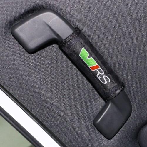 New Car Accessories Auto Interior Roof Handrail Protector Cover for skoda octavia fabia rapid yeti Kodiaq superb Car styling