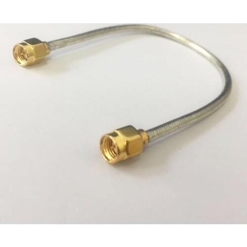 New RF SMA Male Plug Connector Switch SMA Male Plug Connector Semi-Flexiable cable RG405.086" 20CM Adapter for wireless router