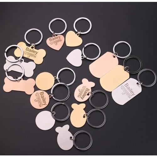 Personalized Engraving Pet ID Dog Tags Identification Custom Name Address Phone Number For Women Best Special Gifts