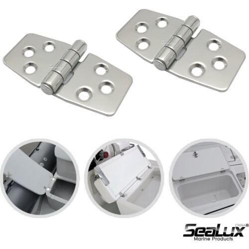 Sealux Marine use Door Hinge 2 pcs per set Stainless steel 304 Mirror Polished for Boat Yacht