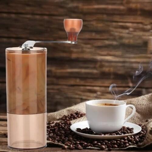 Manual Coffee Grinder Portable Hand Coffee Bean Grinder with Stainless Steel Handle for Office Home Traveling &Camping Wholesale