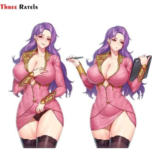 Three Ratels F525 Lemonade Alpha For Last Origin Beautiful Sexy Girl Stickers Bomb For Car Wheel Laptop Auto Decal Decoration