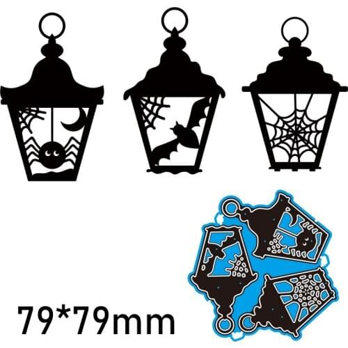 Cutting Dies Animal Lantern New Metal Stencils DIY Scrap Booking Paper Cards Making Decoration 79*79mm