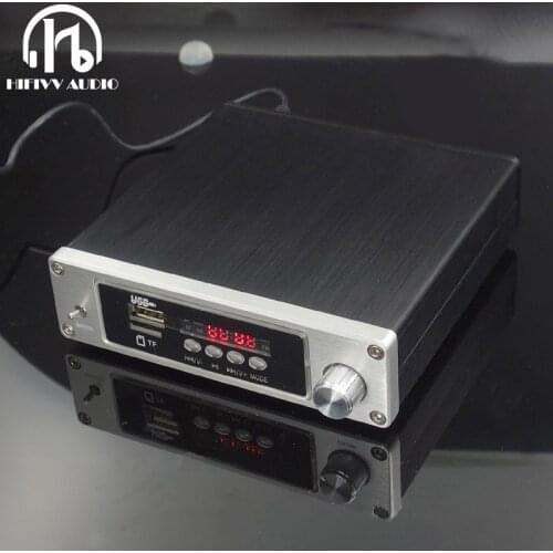 100W *2 MP3 Bluetooth player TPA3116D2 *2 amplifier HiFi DAC hifi Audio player SD TF card USB INPUT