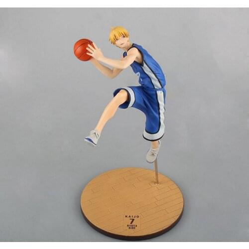 27cm Anime Kurokos Basketball Kuroko No Basket Kise Ryota Kaijo Bule Team Uniform Ver. PVC Action Figure Collection Model Toys