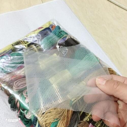 447 Colors Similar DMC Cotton Cross Stitch Embroidery Thread Floss one/two labels+gift water soluble canvas Magic canvas 1