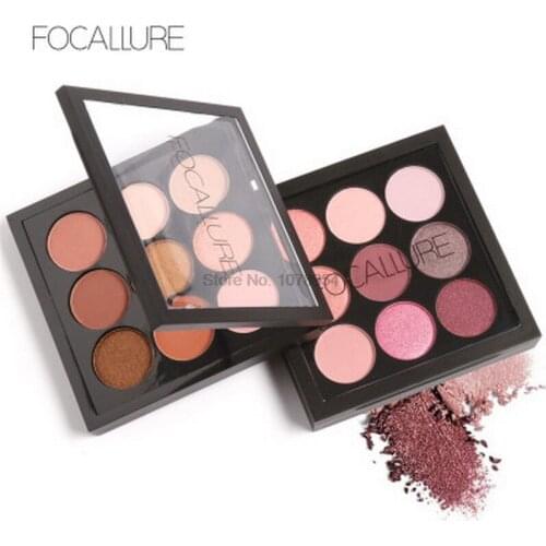 By ems or dhl 50pcs Eyeshadow Palette Shimmer Matte Pigment Glitter Makeup Metallic Eye Shadow