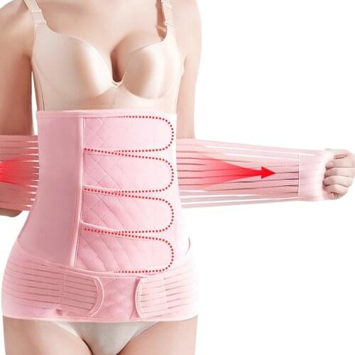 Postpartum belt recovery bandage postnatal support girdle slim waist cinchers shapewear belly band body shaper trainer corset
